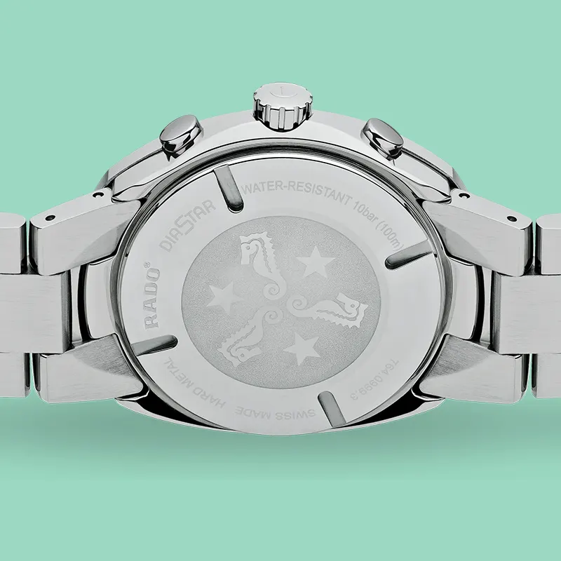 Rado DiaStar Blue Dial Chronograph Men's Watch- R12638173